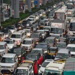 Heavy Rainfall Causes Waterlogging, Traffic Disruptions in City