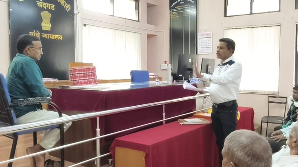 शक्तीपीठ महामार्गाला तीव्र विरोध : चंदगडकरांचे तहसीलदारांना निवेदन