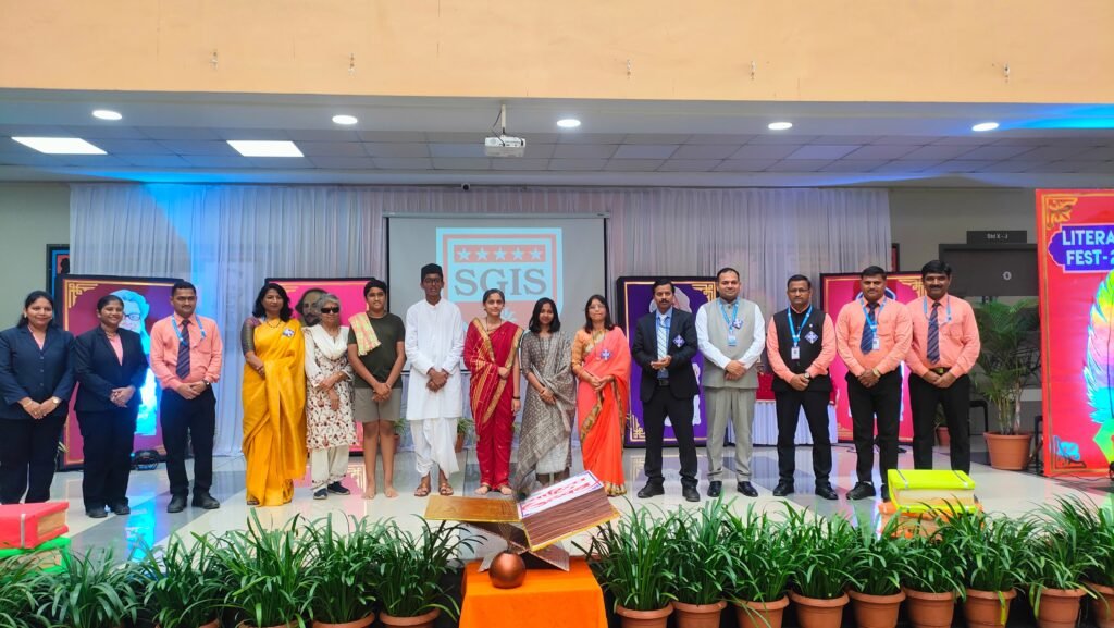 ” इंक अँड इनसाईट लिटरेचर फेस्ट 2025″ मोठ्या उत्साहात : संजय घोडावत इंटरनॅशनल स्कूलमध्ये आयोजन