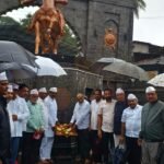 रयतेच्या राजासमोर शिवतीर्थावर बळीराजा एकवटला : शक्तीपीठ महामार्गाला विरोध 