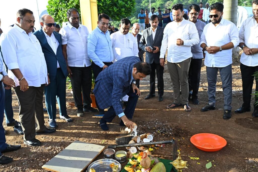 संजय घोडावत औद्योगिक पार्क मोठ्या प्रमाणात रोजगार उपलब्ध करणारा ठरेल – खासदार धैर्यशील माने यांचे प्रतिपादन