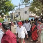 प्रभाग ८ मध्ये राजर्षी शाहू विकास आघाडीच्या प्रचार फेरीला मोठा प्रतिसाद